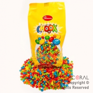 MINI LENTEJAS DE CHOCOLATE  MULTICOLOR CHOOK x 500GR